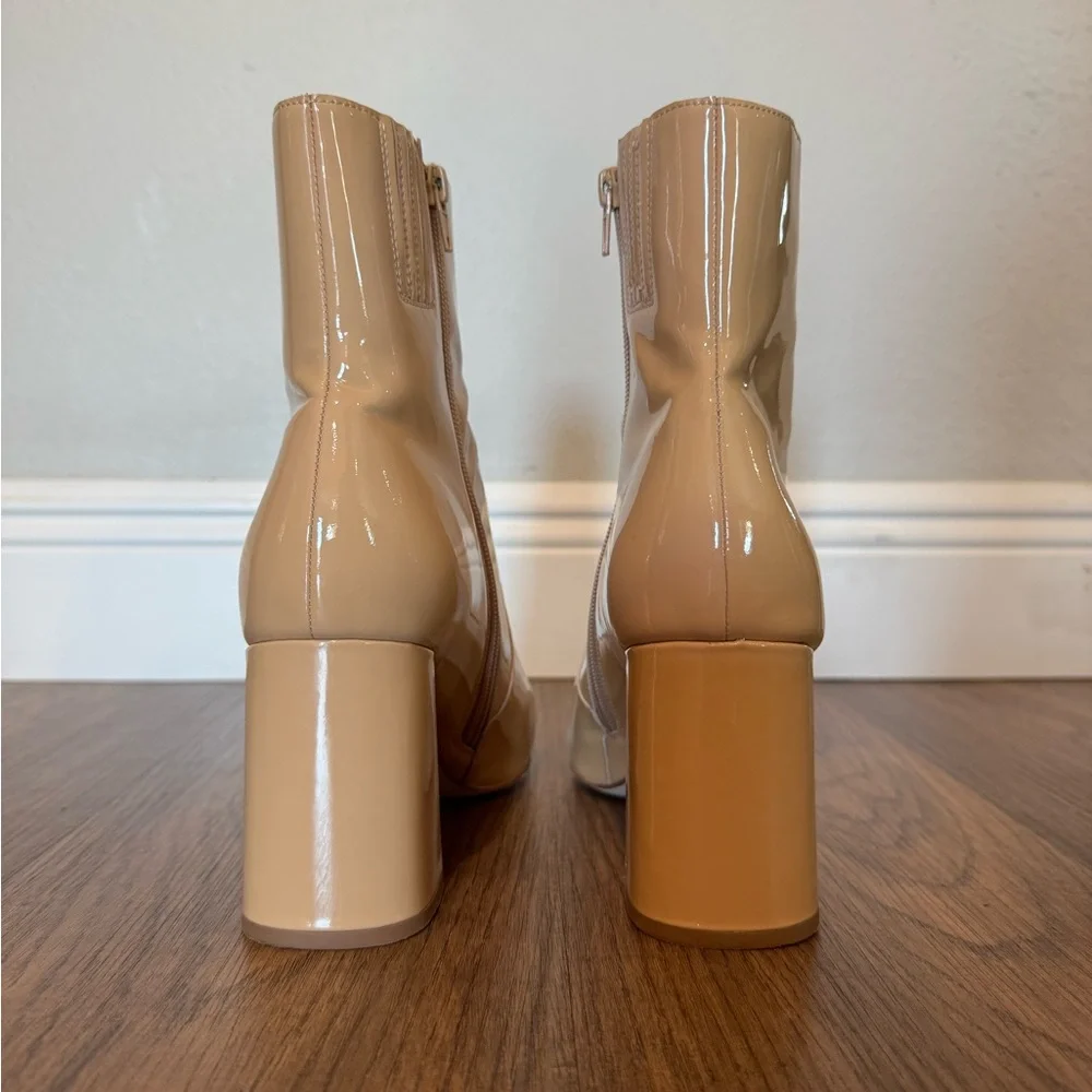 Free People by Jeffrey Campbell Candy Land Ankle Boots Women block heels  11 - Picture 7 of 14